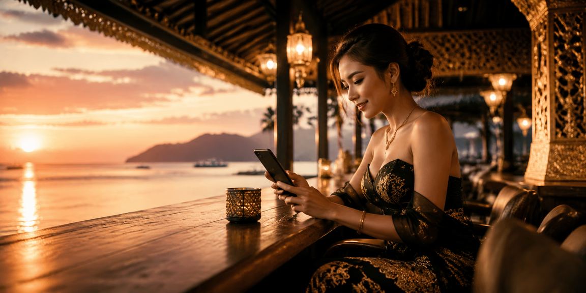 Pengguna Kota Kinabalu mengakses kasino mudah alih bergaya Melayu melalui cl9